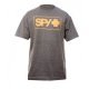 تیشرت  مدل Spy - Boxed T-Shirt Charcoal w/ Orange